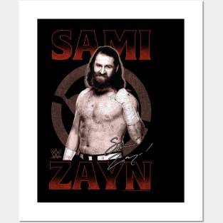 Sami Zayn Portrait Posters and Art